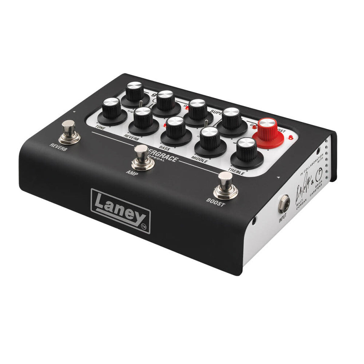 Laney Black Country Custom - Loudpedal SuperGrace 60-watt, Billy Corgan Signature - Available 4/25/26