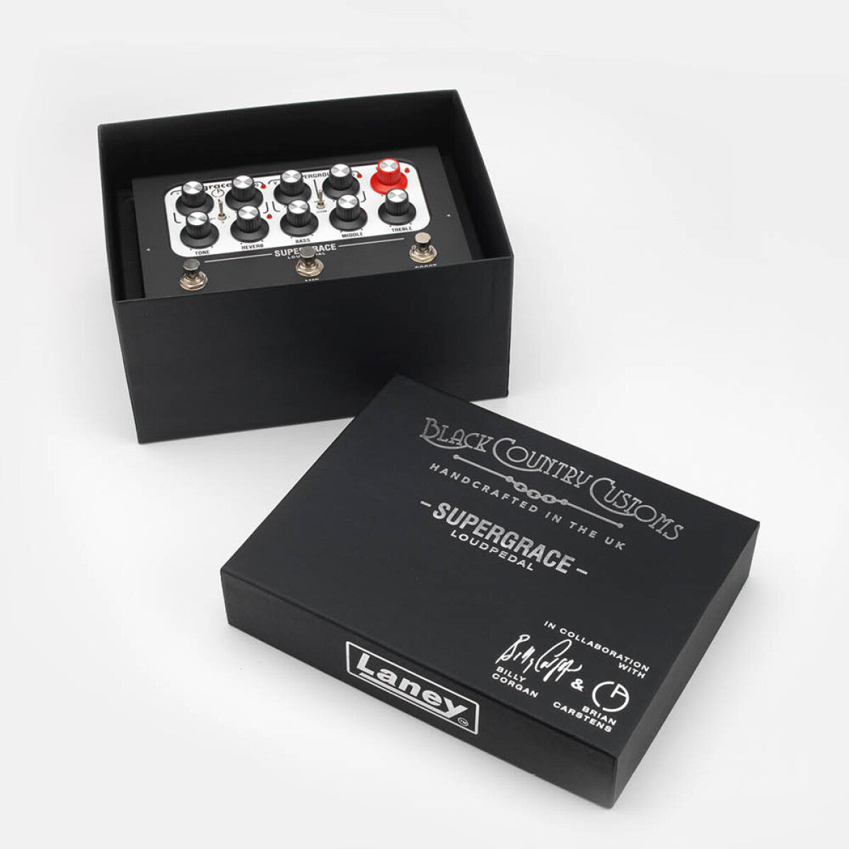 Laney Black Country Custom - Loudpedal SuperGrace 60-watt, Billy Corgan Signature - Available 4/25/26