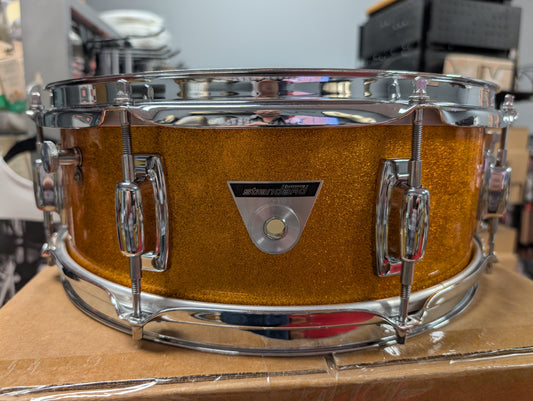 Ludwig Standard 5X14" Snare Drum - Gold Mist