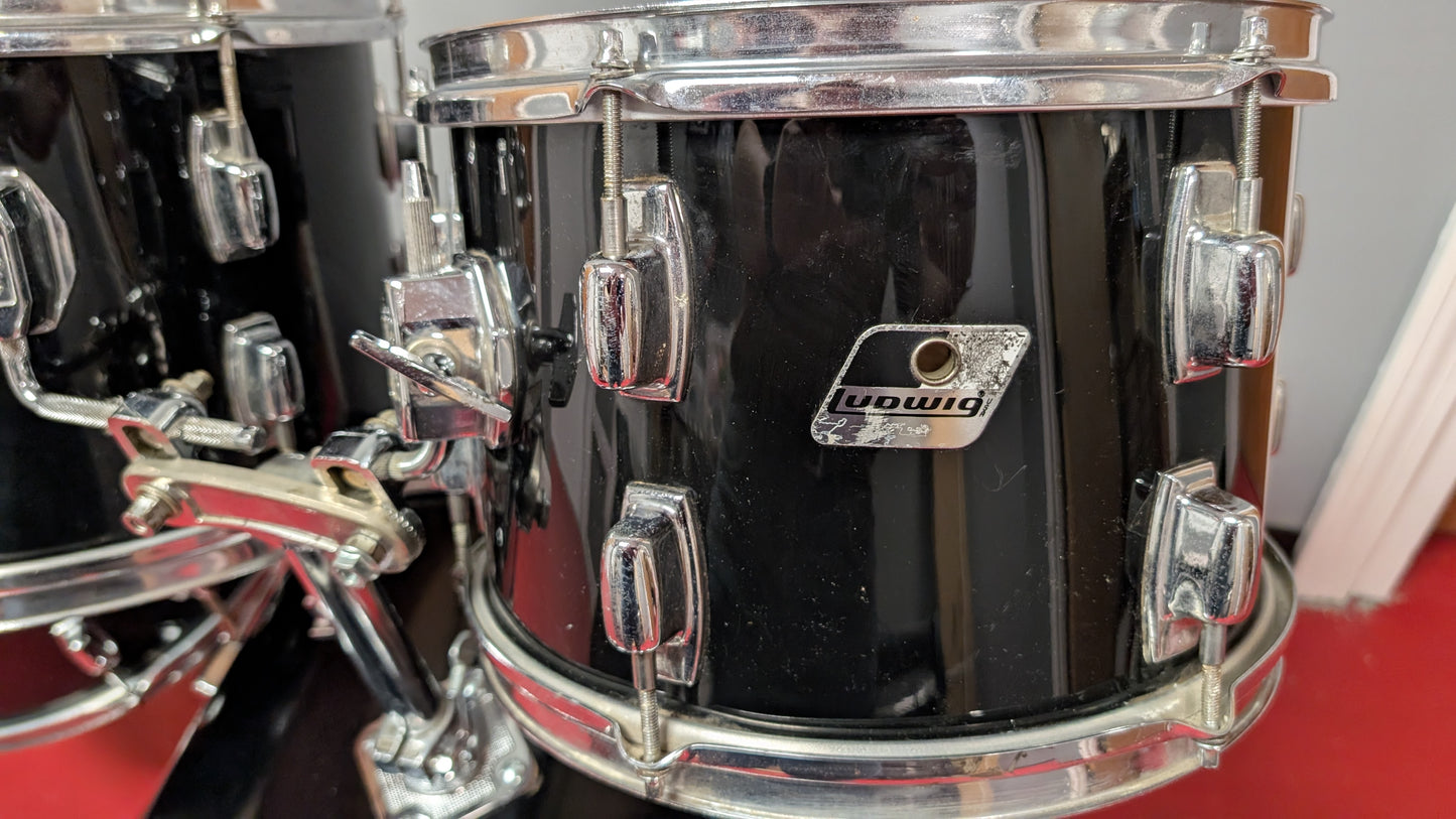 Ludwig Rocker USA Made Drum Kit - 12/13/16/22 Black