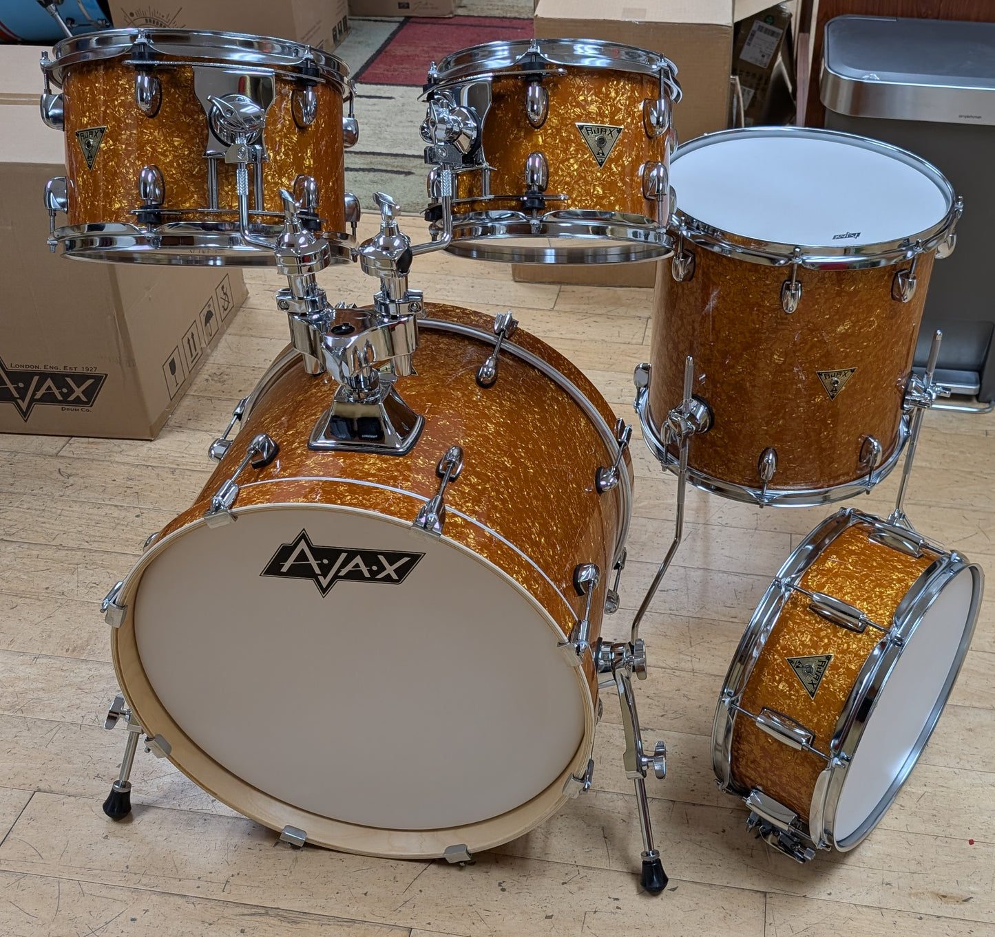 AJAX Allegro Drum Kit - Premier Edition in English Marmalade! * NEW *