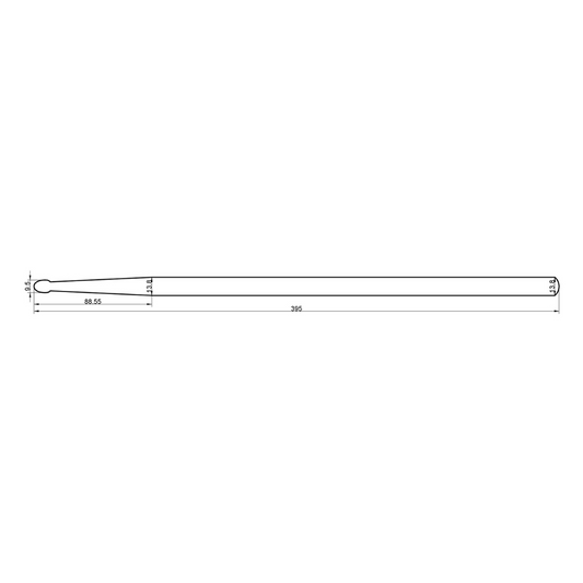 Rohema Natural 7A Hickory Drumsticks - 613250