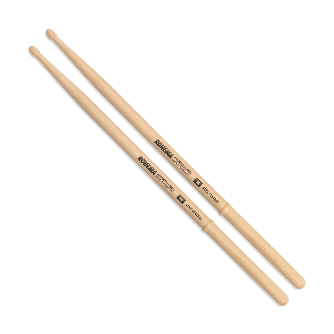 Rohema 5A Stick Control Hickory Drumsticks - 618100