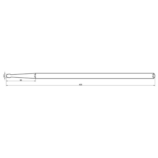 Rohema Classic 5A Hickory Drumsticks - 61323 - Top Seller!