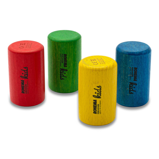 Rohema Color 4 Shaker Set - Yellow, Red, Green and Blue - Age 1+