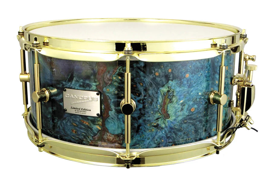 Canopus Stabilised Wood Series 14 x 6.5" Snare Drum