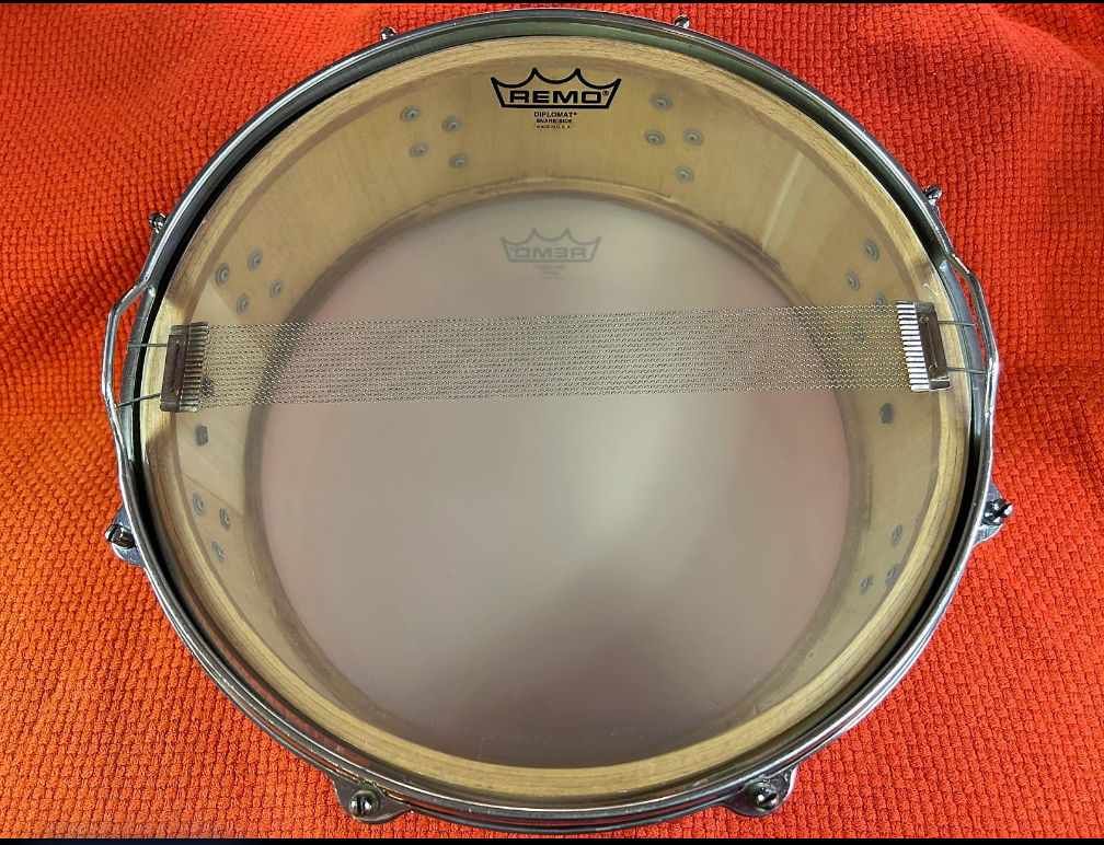 AJAX Pipperette 50s 5x14 Snare - White Marine Pearl