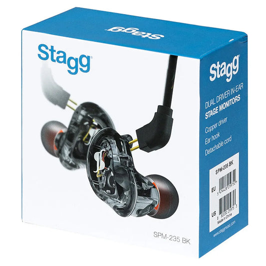 Stagg SPM-235 BK In-Ear Monitors