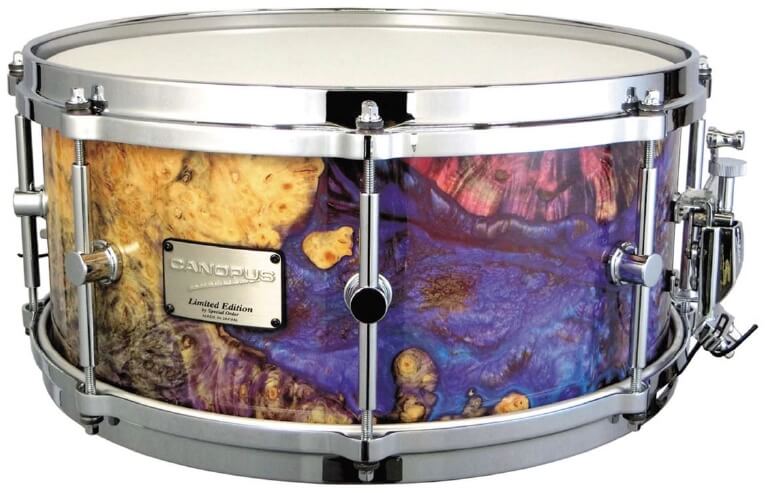 Canopus Stabilised Wood Series 14 x 6.5" Snare Drum