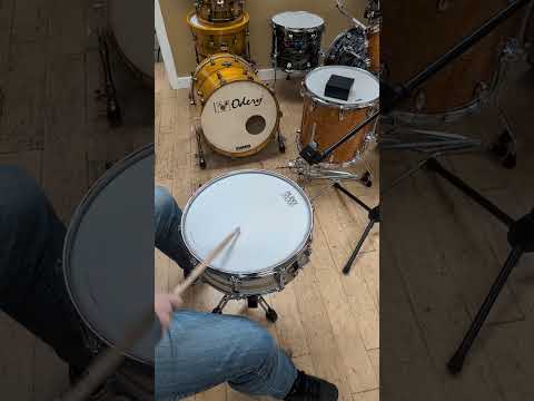 Odery Custom 14x5 Acrylic Shell Snare Drum w/ Inlays