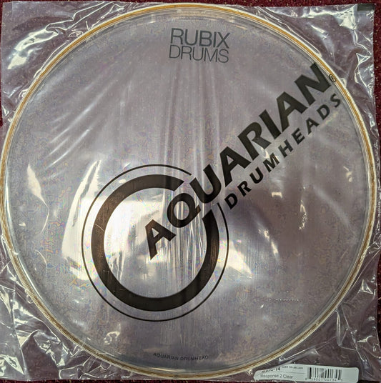 Aquarian Response 2 Clear Drum Head - RSP2