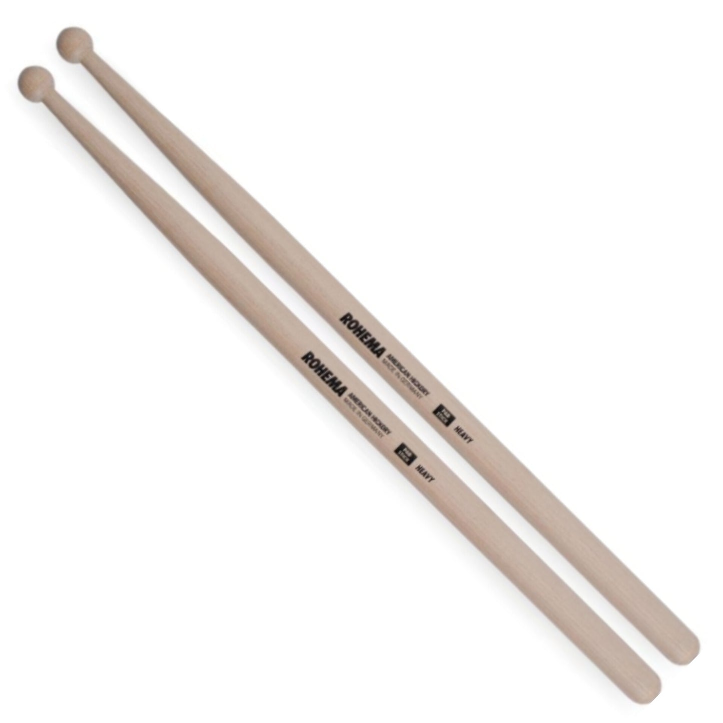 Rohema Pad Sticks Heavy Hickory Drumsticks - 618183