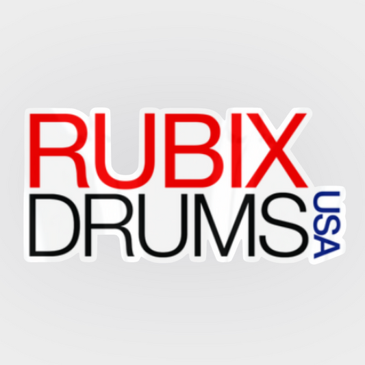 Rubix Drums USA Sticker