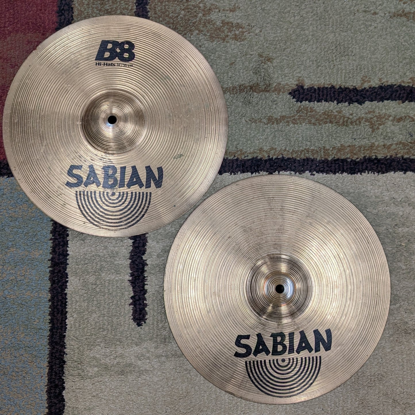 Sabian 14" B8 Hi-Hats (USED)