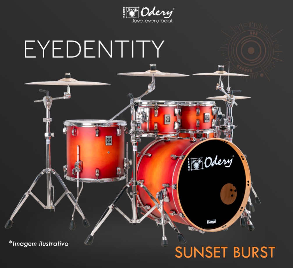 Odery - New Eyedentity Series - Drum Kits, Maple 🍁 and Birch 🌿 Shell options, PreOrder now!