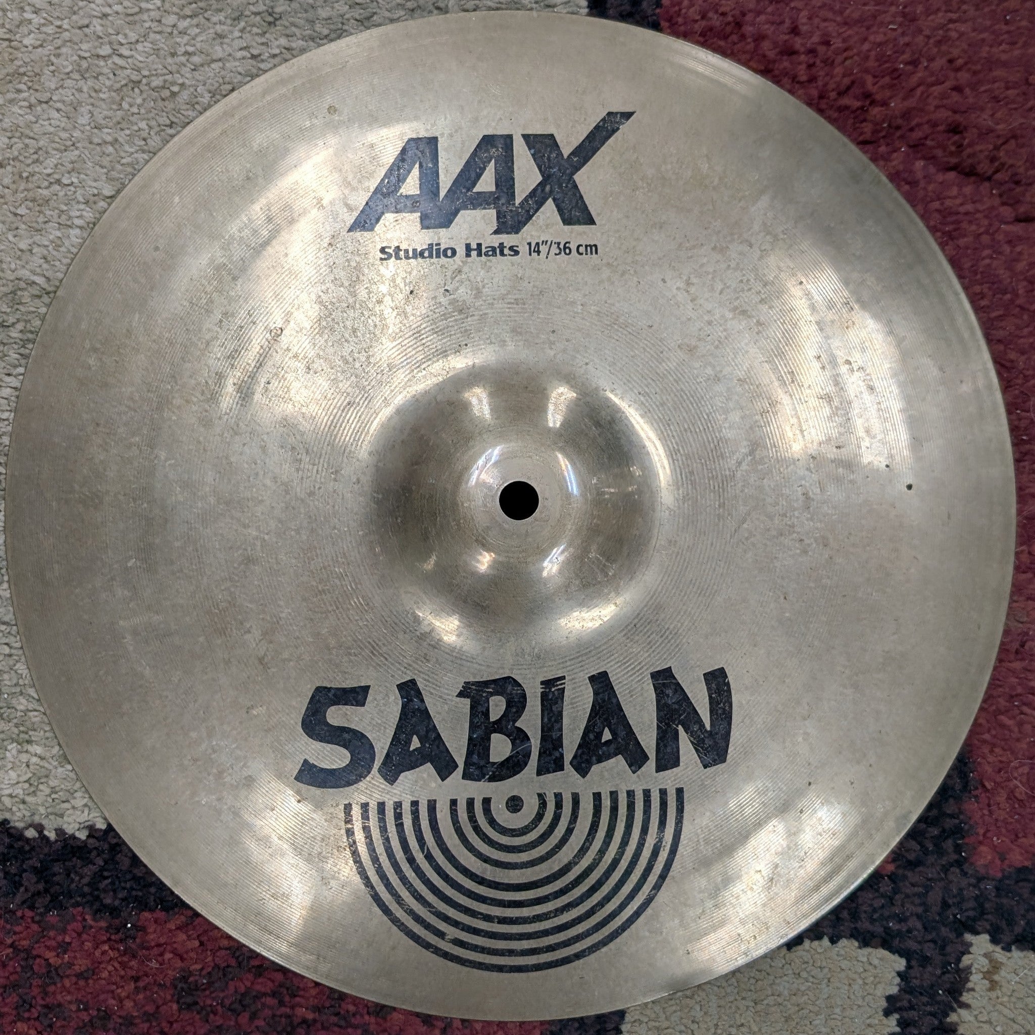専用ページ❸ C】SABIAN AAX Metal Hats 14/36cm ハイハットシンバル2枚 セイビアン