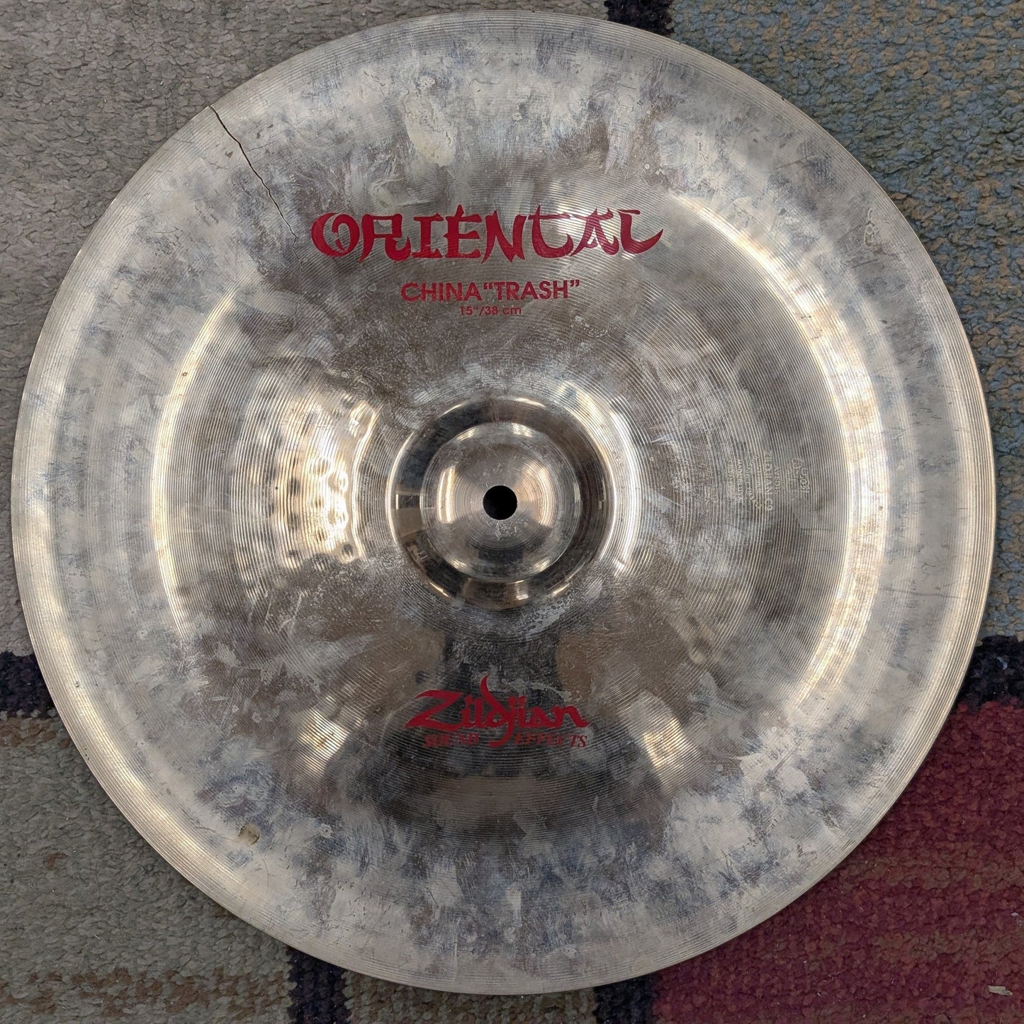 Zildjian 15" Oriental China "Trash" Cymbal (USED)