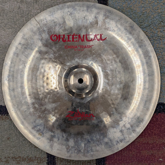 Zildjian 15" Oriental China "Trash" Cymbal (USED)