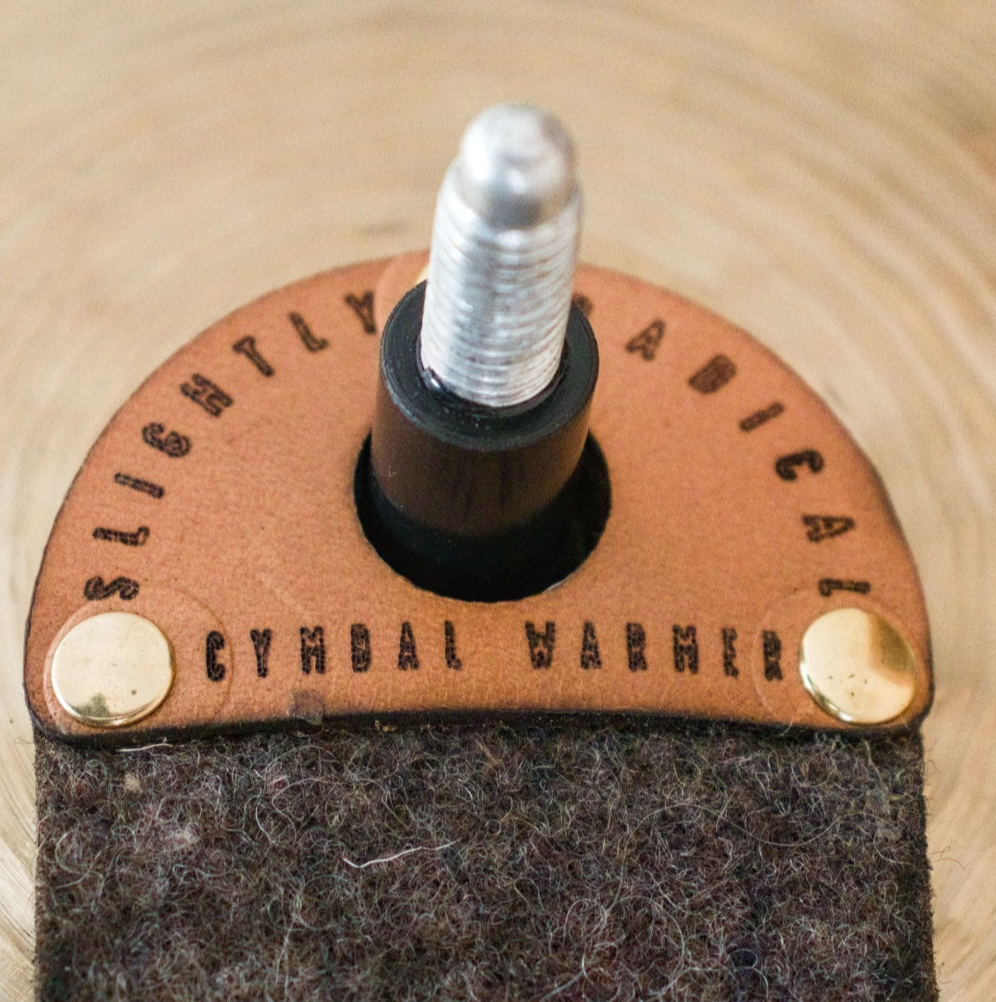 Slightly Radical - Cymbal Warmer - Handcrafted Cymbal Dampening - NEW!!!