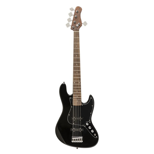 Stagg Standard "J" Electric Bass Guitar, 5 String - SBJ30 (Black)