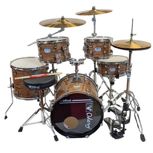 Odery inRock Series Complete Drum Kit w/ Cymbals & Hardware