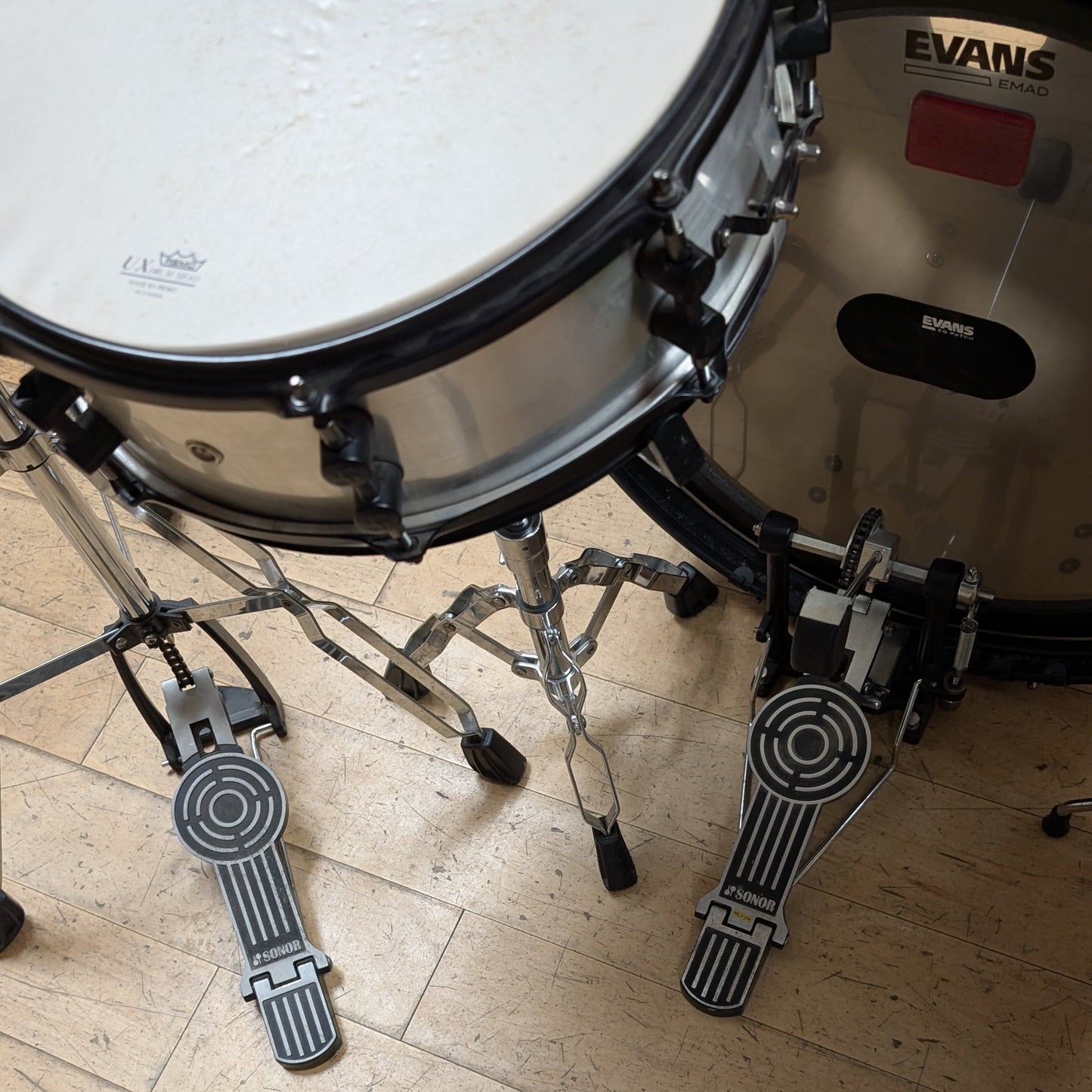 Sonor Force 3-Piece Drum Kit w/ Matching Snare & Hardware (USED)