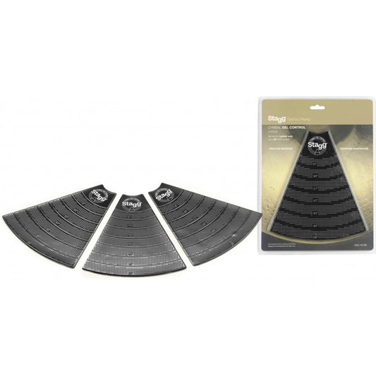 Stagg Gel Control Pads for Cymbals CGC-03 BK