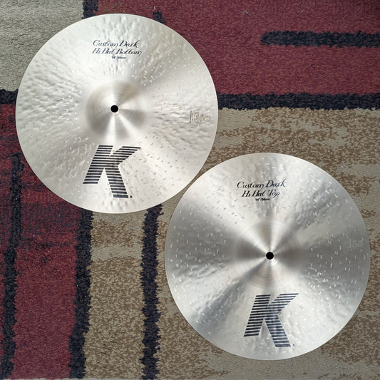Zildjian 14" K Custom Dark Hi-Hats (USED)