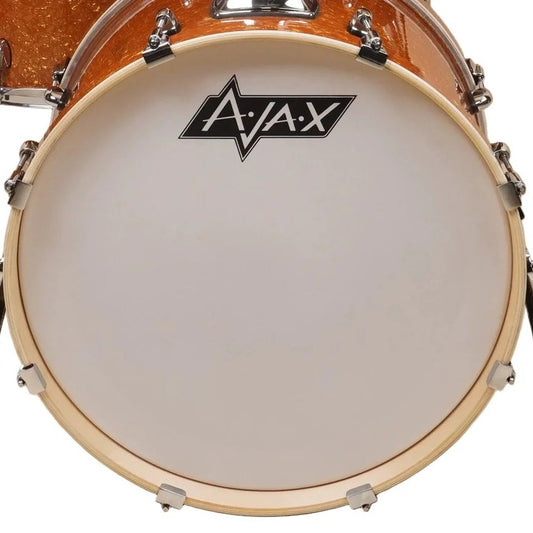 AJAX Drums Allegro Series - OEM Resonant Bass Drum Head w/ Logo