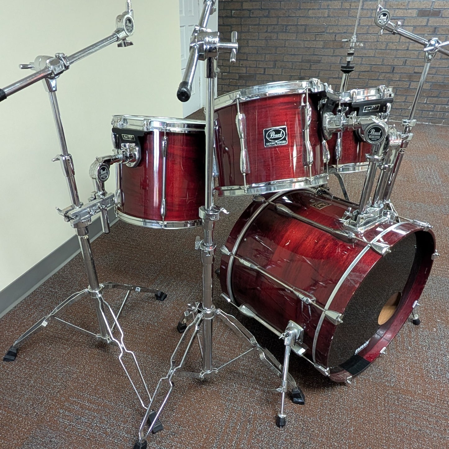 Pearl Export 5-Piece 2000s Vintage Drum Kit (With & Without Hardware Options Available) (USED)