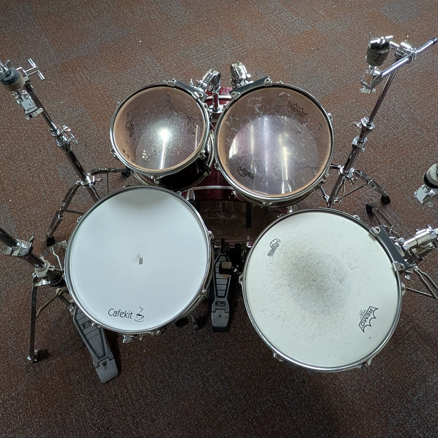 Pearl Export 5-Piece 2000s Vintage Drum Kit (With & Without Hardware Options Available) (USED)