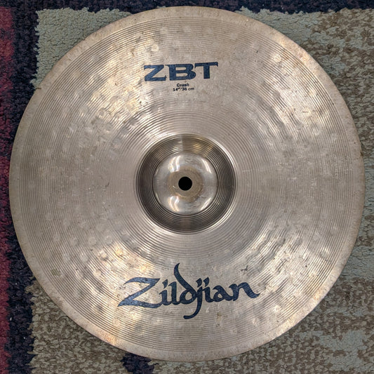 Zildjian ZBT 14" Crash Cymbal (USED)