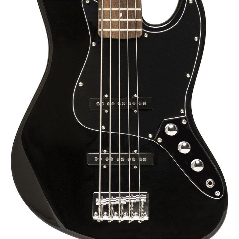 Stagg Standard "J" Electric Bass Guitar, 5 String - SBJ30 (Black)