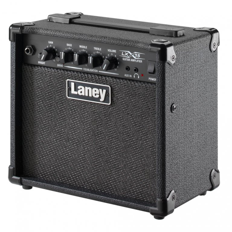 Laney LX15 Electric Guitar Combo Amplifier, 15 watt, 5" Speaker