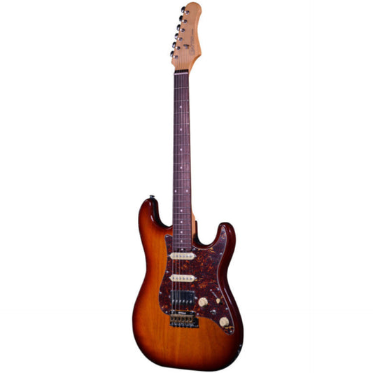 Crafter S Style Electric Guitar Crema Series, with Bag (Tobacco Sunburst or Vintage Red) - New, coming soon!!!