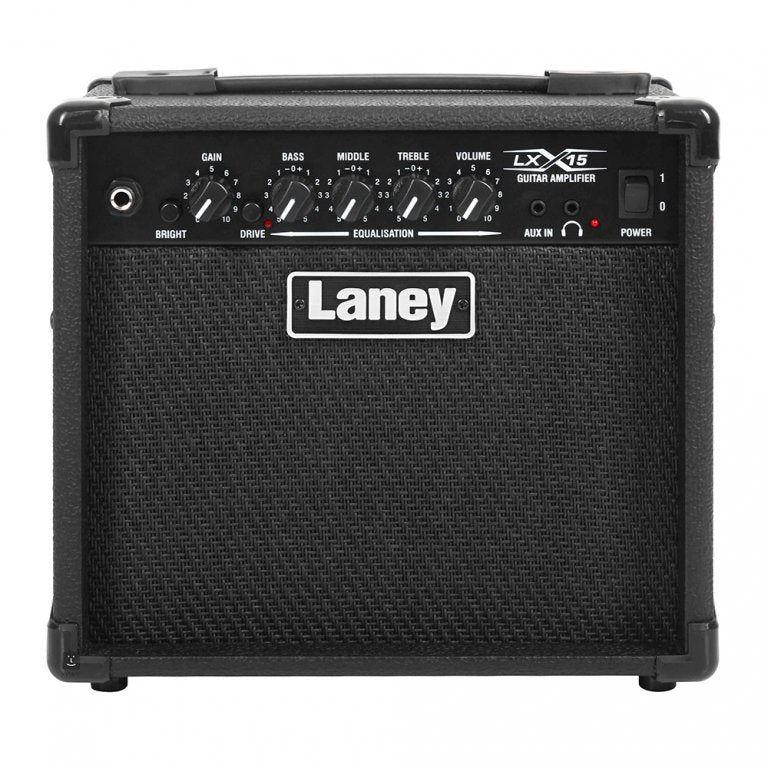 Laney LX15 Electric Guitar Combo Amplifier, 15 watt, 5" Speaker
